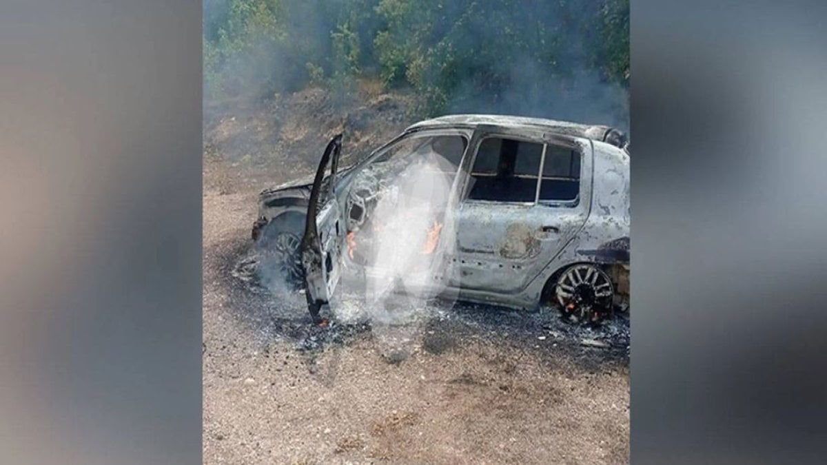 Bilecik’te yanan otomobilde ceset bulundu